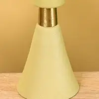 Подсвечник на 1 свечу текстурный "Оливковый" 10,5х10,5х19,5 см Подсвечник на 1 свечу текстурный "Оливковый" 10,5х10,5х19,5 см