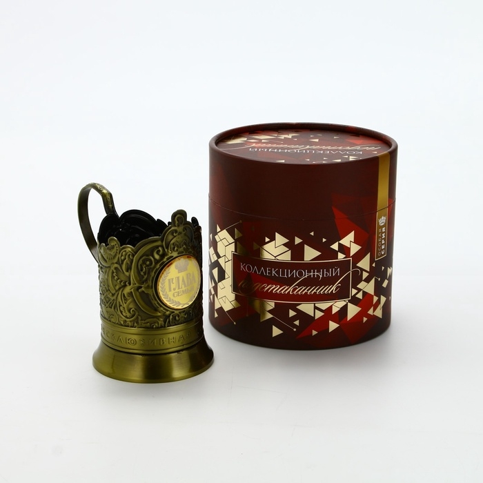 Подстаканник «Глава семьи», 12.6 х 8.7 х 12 см Подстаканник «Глава семьи», 12.6 х 8.7 х 12 см