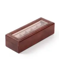 Шкатулка под часы &laquo;Гладкость&raquo;, 2 отделения, 31&times;11&times;7.5 см