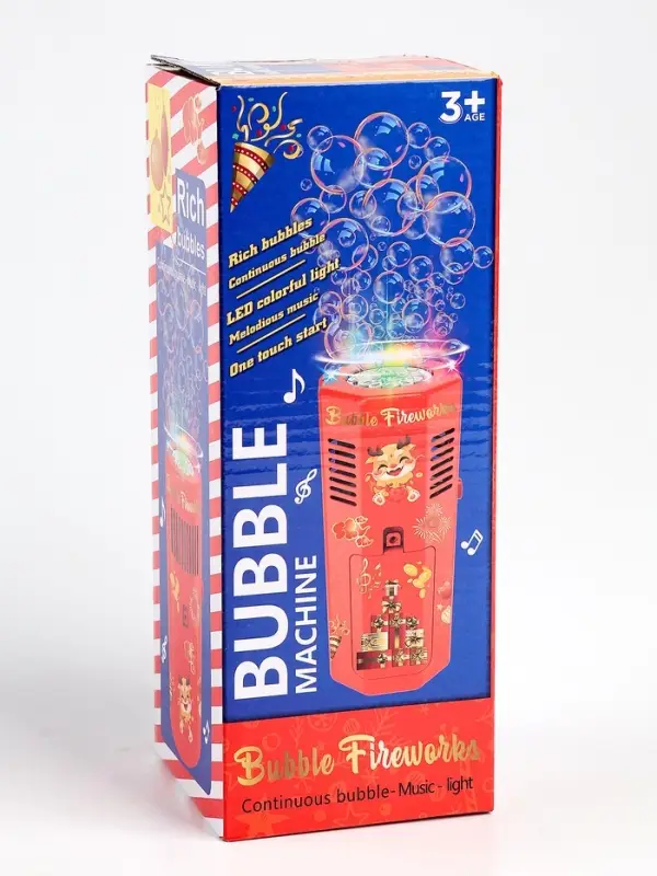 Генератор мыльных пузырей &laquo;Фонтан эмоций&raquo;, световые и звуковые эффекты