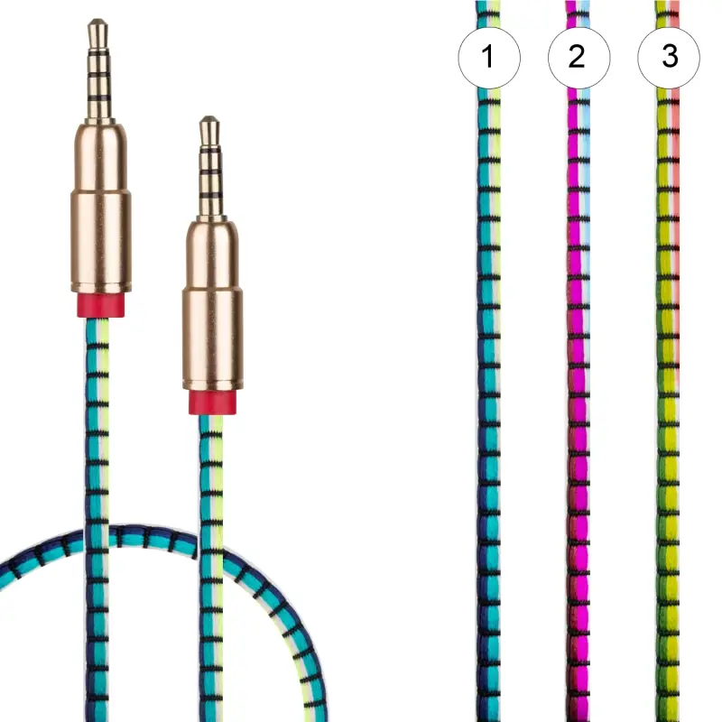 *Кабель AUX 3,5 на 3,5 1.5M JD-N3