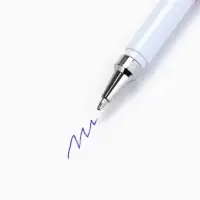 Ручка в открытке "С 8 Марта", шариковая, синяя паста, 1,0 мм