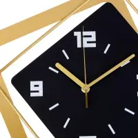 Часы настенные интерьерные &laquo;Геометрия&raquo;, с маятником, плавный ход, 40&times;53 см