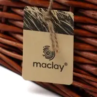 Корзина для пикника с крышкой maclay, плетёная, 4 персоны, лоза