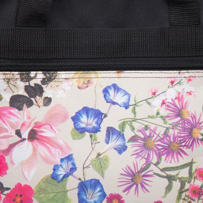 Сумка хозяйственная на молнии, наружный карман, цвет чёрный Сумка хозяйственная на молнии, наружный карман, цвет чёрный