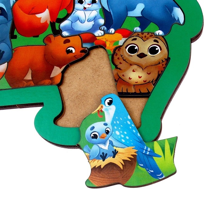 Вкладыш «Лесные зверята» Вкладыш «Лесные зверята»