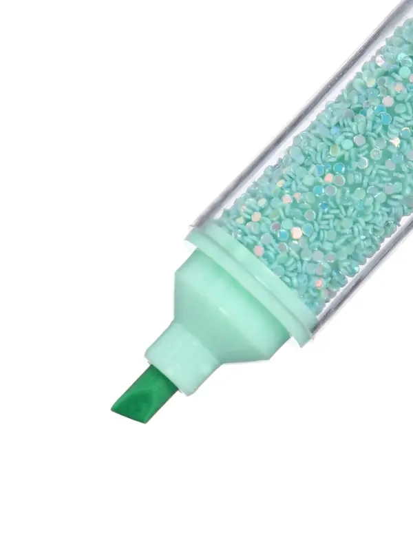 Набор маркеров-текстовыделителей &laquo;Лапки блеск&raquo;, 3 цвета, скошенный наконечник, узел 4 мм, МИКС