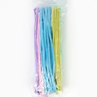 Синельная проволока, набор 100 шт, размер 1 шт 30х0,8 см  7 цветов в наборе