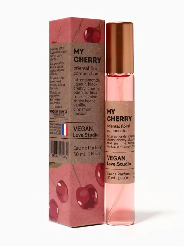 Парфюмерная вода женская Vegan Love Studio My Cherry, 30 мл
