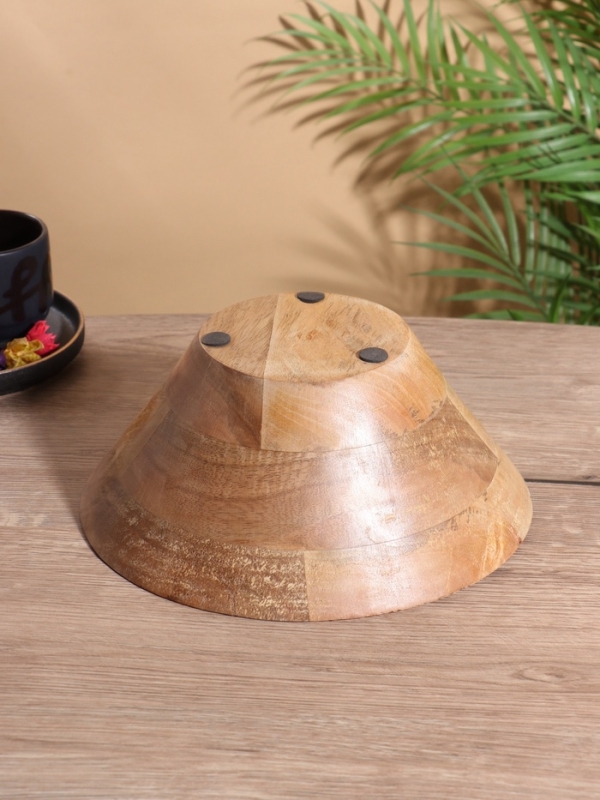 Салатник «Листья», 25×25×10 см, дерево манго Салатник «Листья», 25×25×10 см, дерево манго