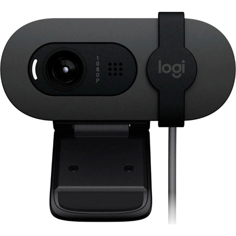 Веб-камера Logitech BRIO 100, FHD, Graphite (960-001585)