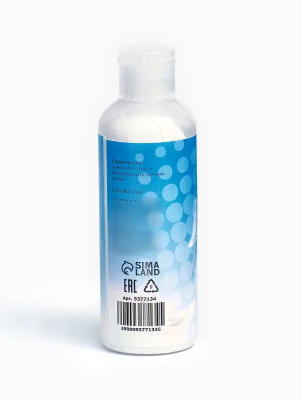 Тальк косметический Secret Beauty, для депиляции, 100 мл