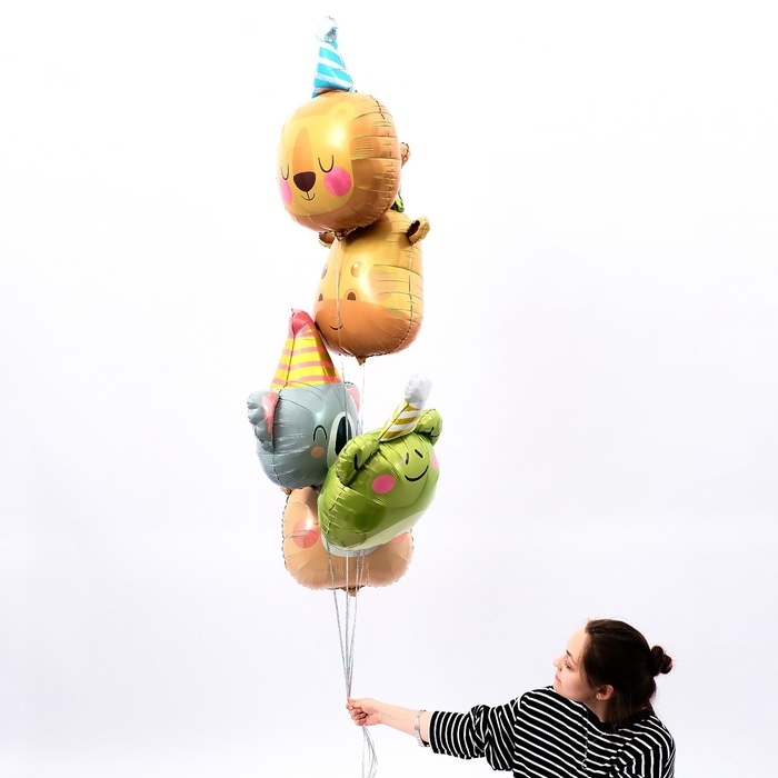 Шар фольгированный 31 Шар фольгированный 31" "Жираф именинник"