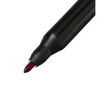 Маркер перманентный 2.0 мм Centropen 2536, линия 1 мм, красный, светостойкий