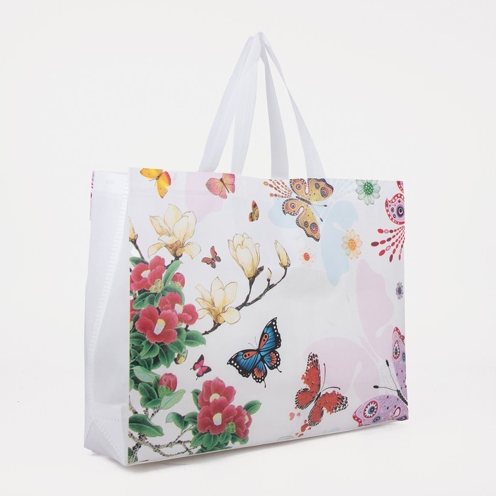 Сумка хозяйственная без застёжки, цвет белый Сумка хозяйственная без застёжки, цвет белый