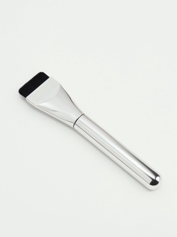 Кисть для масок, 14 см, цвет серебристый