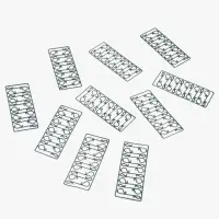 Крючок для ёлочных игрушек &laquo;Классик&raquo;, набор 100 шт., 3.5&times;0.5 см