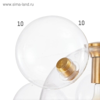 Светильник BayerLux 4511/3 40Вт E27 золото 90х60х150 см
