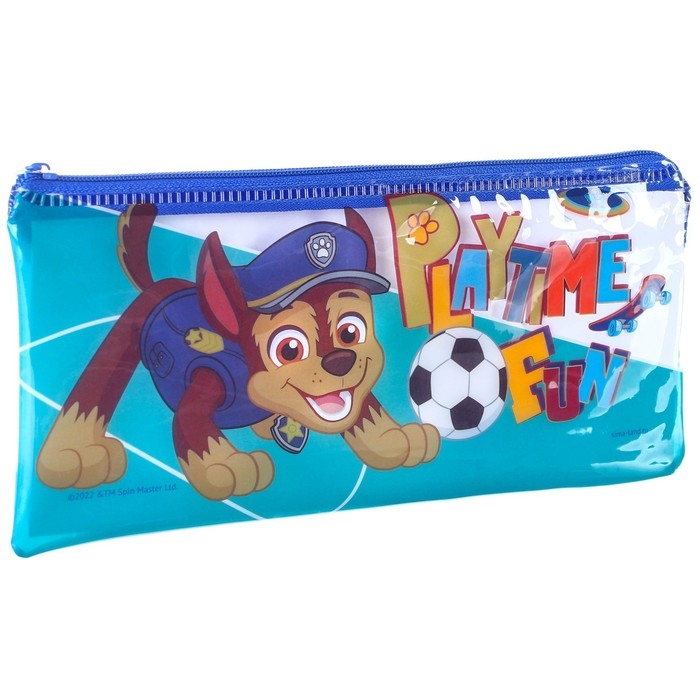 Пенал мягкий, 1 отделение, 95х205 мм, ПВХ, Щенячий патруль Пенал мягкий, 1 отделение, 95х205 мм, ПВХ, Щенячий патруль