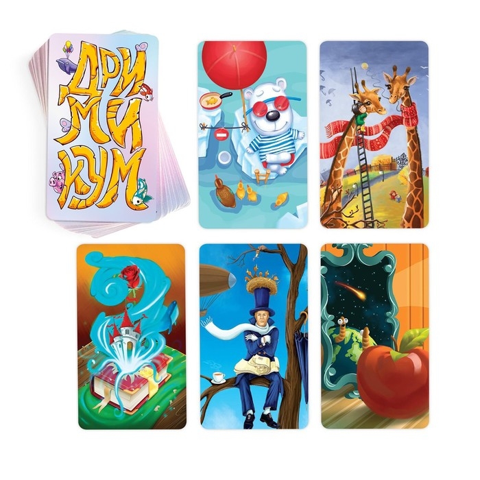 Настольная игра на асоциации и воображение «Дримикум KIds», 64 карты, 7+ Настольная игра на асоциации и воображение «Дримикум KIds», 64 карты, 7+