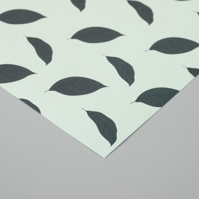 Бумага для скрапбукинга двусторонняя Бумага для скрапбукинга двусторонняя "Авокадо" плотность 180 гр набор 5 шт 30,5х32 см