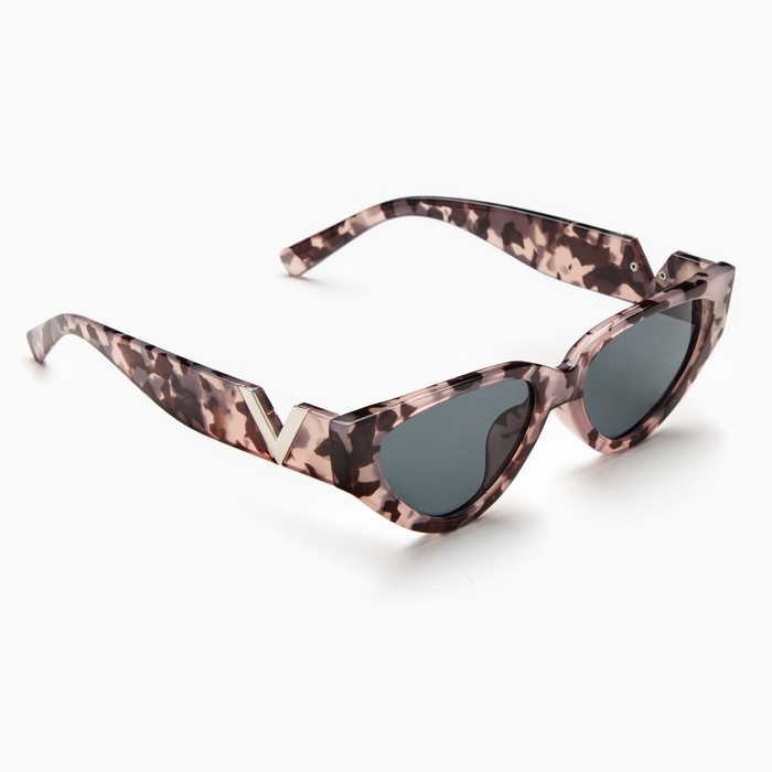 Очки солнцезащитные Очки солнцезащитные "OneSun", uv 400, дужка 14.5 см, ширина 14.7 см, линза 3.2 х 5.5 см