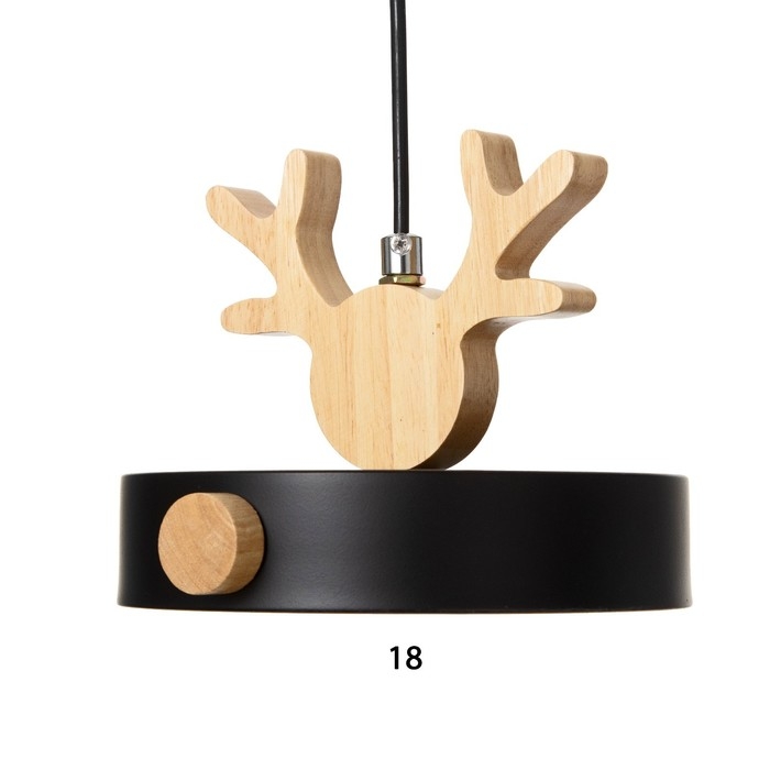 Светильник BayerLux Светильник BayerLux "Олень пиатти" LED 24Вт 3000-6000К черный 22х22х32-85 см