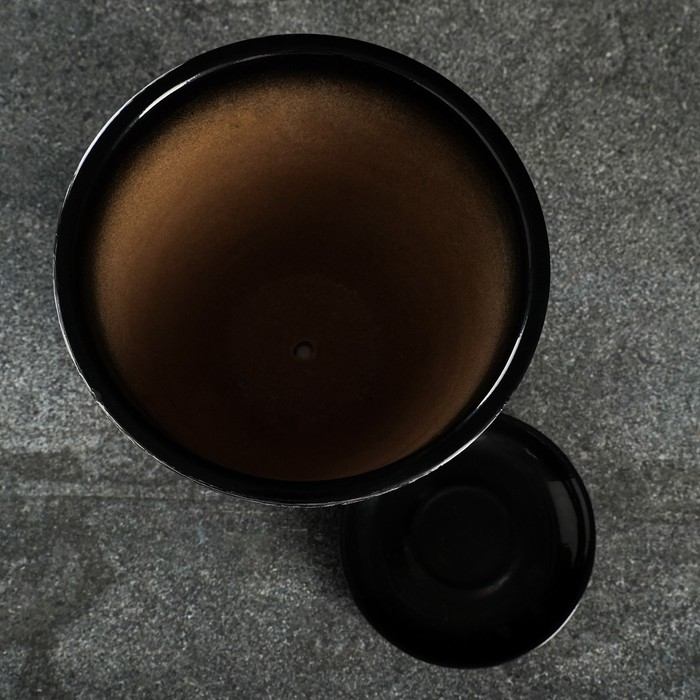 Горшок цветочный Горшок цветочный "Космос" с поддоном 2,4л