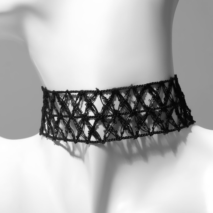 Чокер «Госпожа», цвет чёрный, 33 см Чокер «Госпожа», цвет чёрный, 33 см