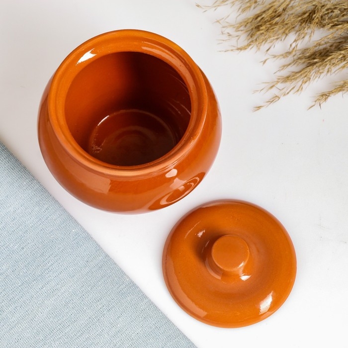 Горшок керамический для запекания  Горшок керамический для запекания "Аппетитный" 0,4 л