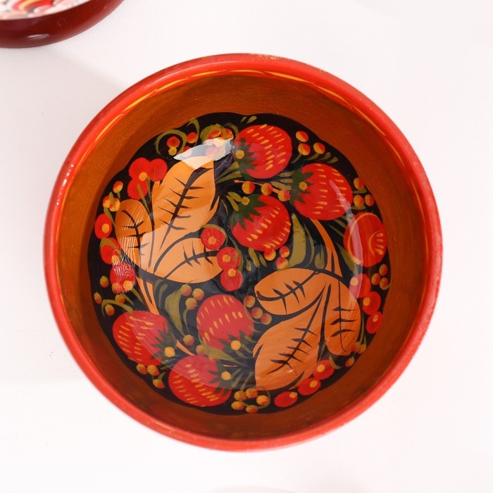 Пиала, 13х7 см, 300мл, хохлома Пиала, 13х7 см, 300мл, хохлома