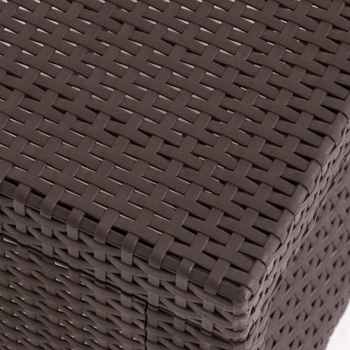 Набор садовой мебели: два кресла и стол, мокко Набор садовой мебели: два кресла и стол, мокко