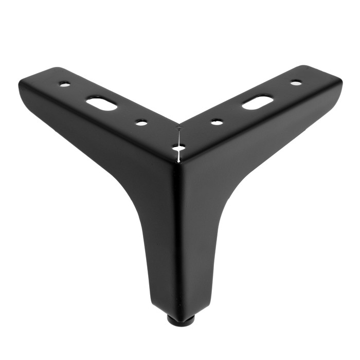 Опора мебельная CAPPIO STOP04, h=100 мм.11,5*11,5, вес цвет матовый черный Опора мебельная CAPPIO STOP04, h=100 мм.11,5*11,5, вес цвет матовый черный