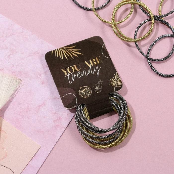 Резинки для волос «Lady boss», 10 шт Резинки для волос «Lady boss», 10 шт