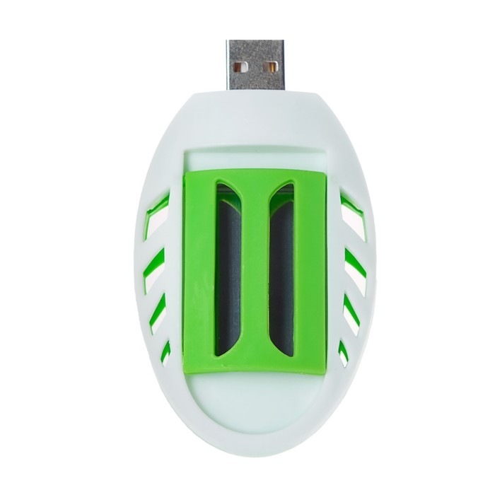 Фумигатор Luazon LRI-10, работает от USB, бело-зеленый Фумигатор Luazon LRI-10, работает от USB, бело-зеленый