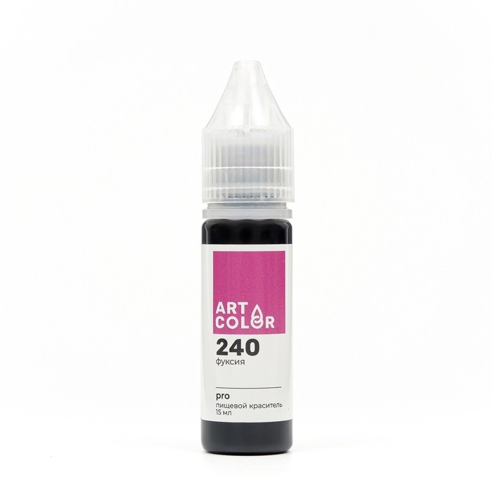Гелевый краситель Art Color, фуксия, 15 мл Гелевый краситель Art Color, фуксия, 15 мл