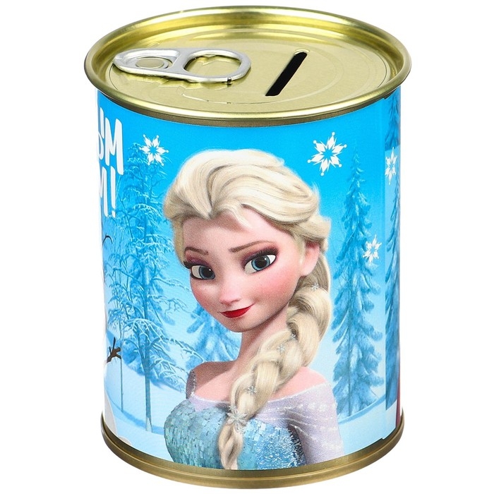 Новый год. Копилка Новый год. Копилка "С Новым годом!", 9.5х9.5х7.5 см, Холодное сердце