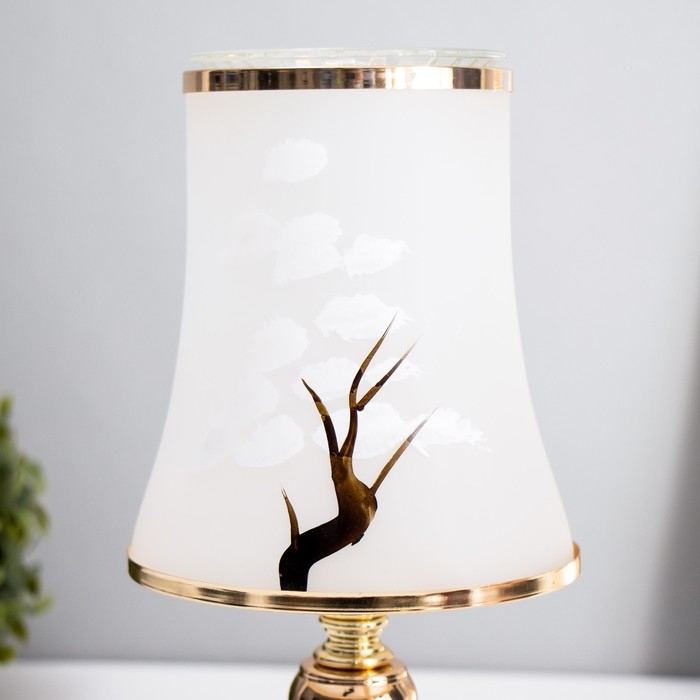 Аромасветильник сенсорный Аромасветильник сенсорный "Бонсай" G5 40Вт золото 13х13х23 см RISALUX