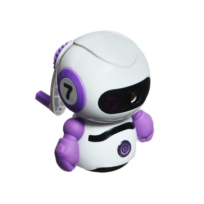 Точилка механическая с контейнером Точилка механическая с контейнером "Робот", МИКС