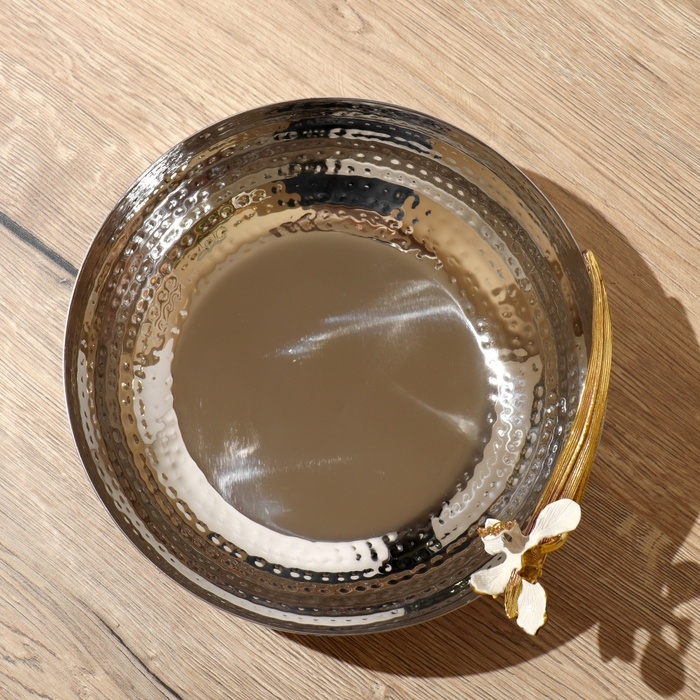 Ваза  Ваза "Альстро" 27х26х14 см, нерж. сталь