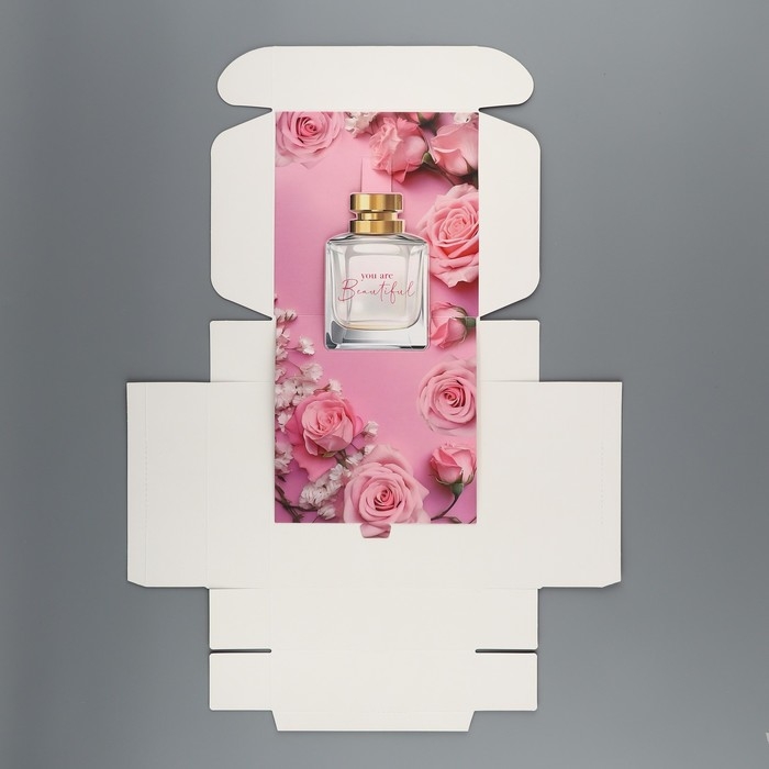 Коробка подарочная складная, упаковка, «With love», 16.5 х 16,5 х 5 см