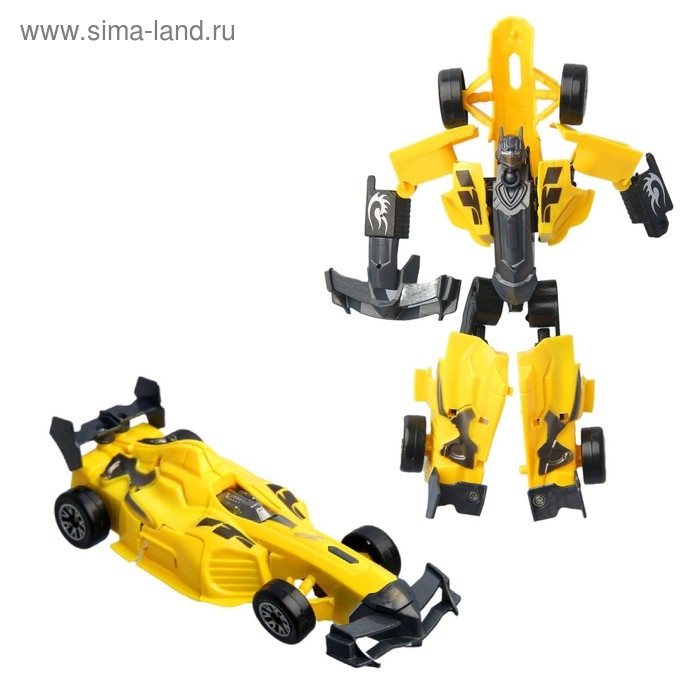 Робот «Формула 1», трансформируется, цвета МИКС