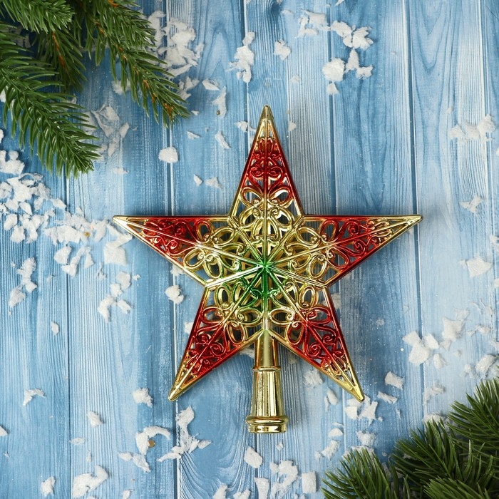 Наконечник Наконечник "Звезда" узор, 12х14 см