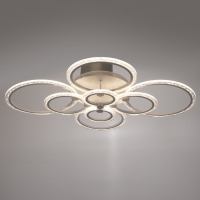 Люстра с ПДУ 1833/8WT LED 228Вт 3000-6000К диммер белый 95х58х15 см BayerLux