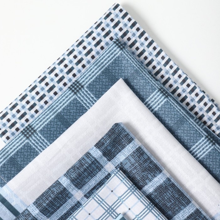 Платок носовой мужской 28х28см, 6шт, рис 21222-3, микс, ситец 100г/м, хл100% Платок носовой мужской 28х28см, 6шт, рис 21222-3, микс, ситец 100г/м, хл100%