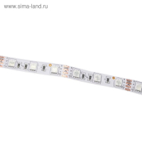 Светодиодная лента Ecola PRO 5 м, IP20, SMD5050, 60 LED/м, 14.4 Вт/м, 12 В, RGB