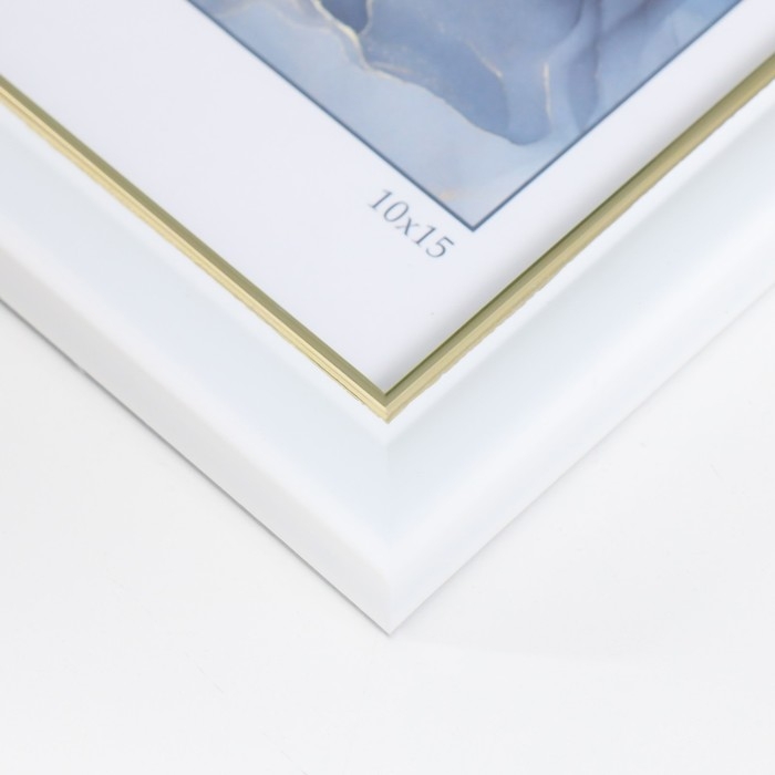 Фоторамка пластик Фоторамка пластик "Офис 8" 10х15 см, белый