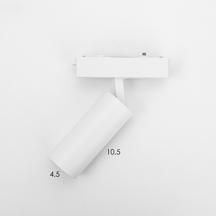 Светильник трековый ULTRA Светильник трековый ULTRA "Акцент" LED 9Вт 3000K-5700К CRI90 белый 4,4х4,4х11,2см