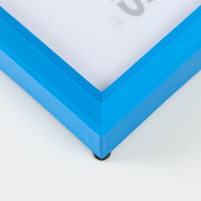 Фоторамка пластик 21х30 см 5 серия, синий Фоторамка пластик 21х30 см 5 серия, синий