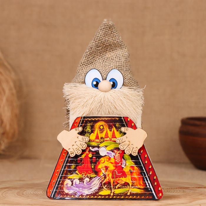 Домовой Домовой "Любимчик с гуслями", 17х11х7 см